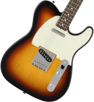 Fender Made in Japan Traditional 60s Telecaster Gülağacı Klavye 3 Ton Sunburst w/Bag Elektro Gitar
