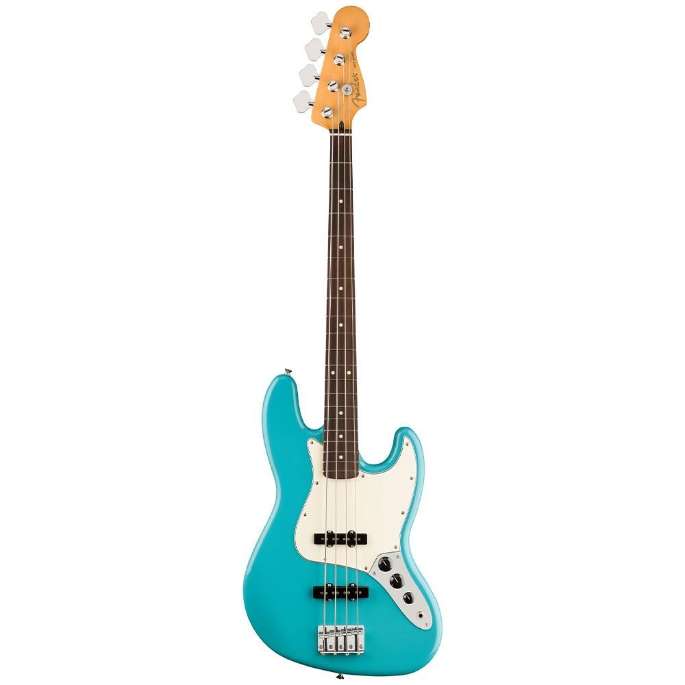 Fender Player II Jazz Bass Gülağacı Klavye Aquatone Blue Bas Gitar