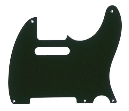 Fender Telecaster 5-Hole Mount Black 1-Ply Pickguard