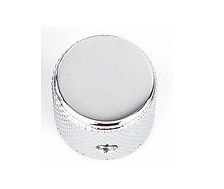 GİTAR POT. DÜĞME BAŞLIĞI (KUBBELİ) METAL, KROM