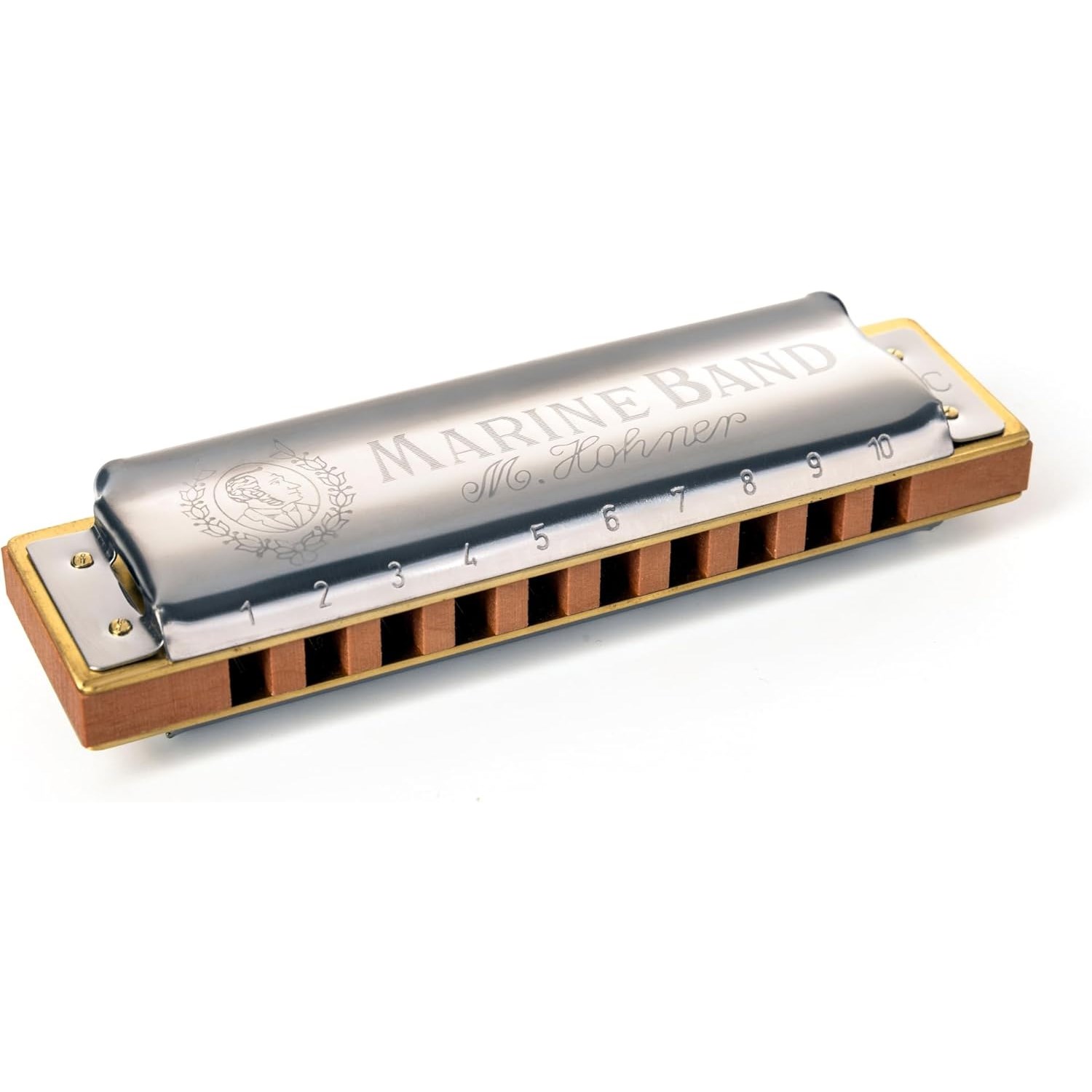 Hohner Marine Band Harmonica Progressive Series 1896 Re Majör Mızıka