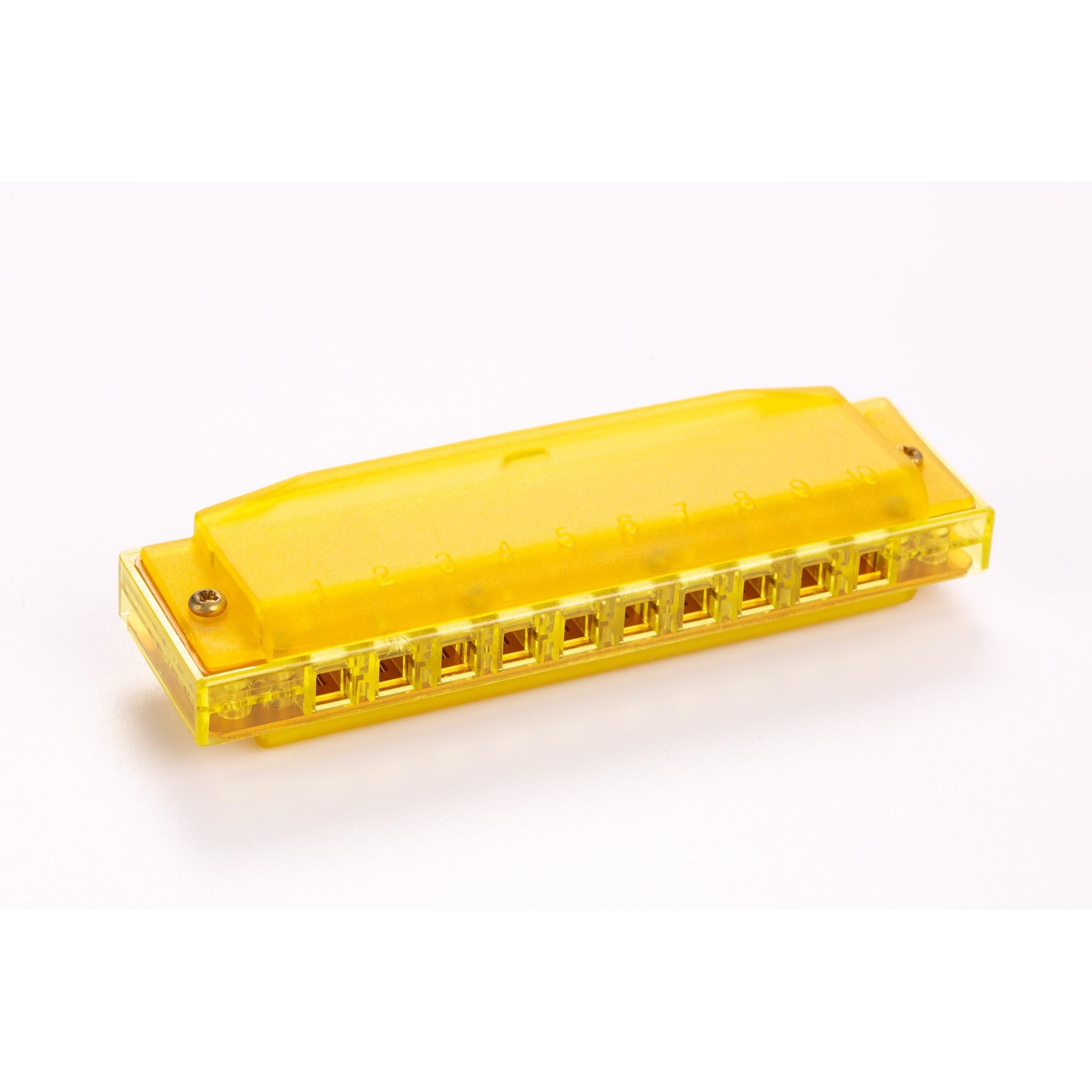 Hohner Translucent Do Majör Mızıka (Sarı)