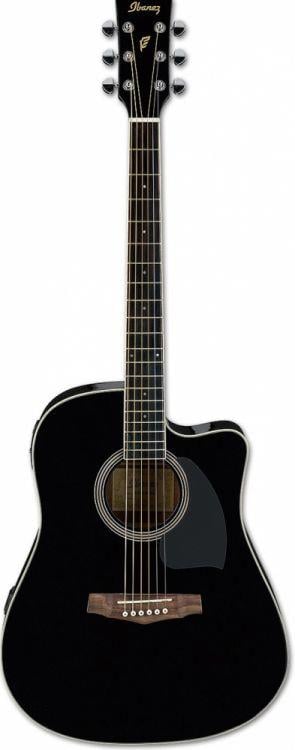 Ibanez PF15ECE-BK Elektro Akustik Gitar