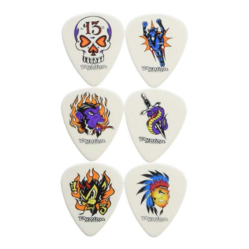 Jim Dunlop Alex Forbes Blackline 6lı Pena Seti (0.60mm)
