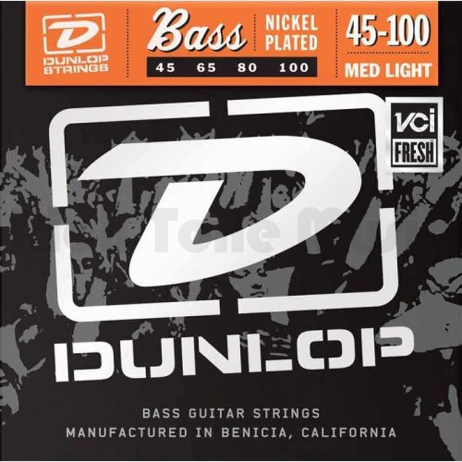Jim Dunlop DBN45100 4 Telli Bas Gitar Teli (45-100)