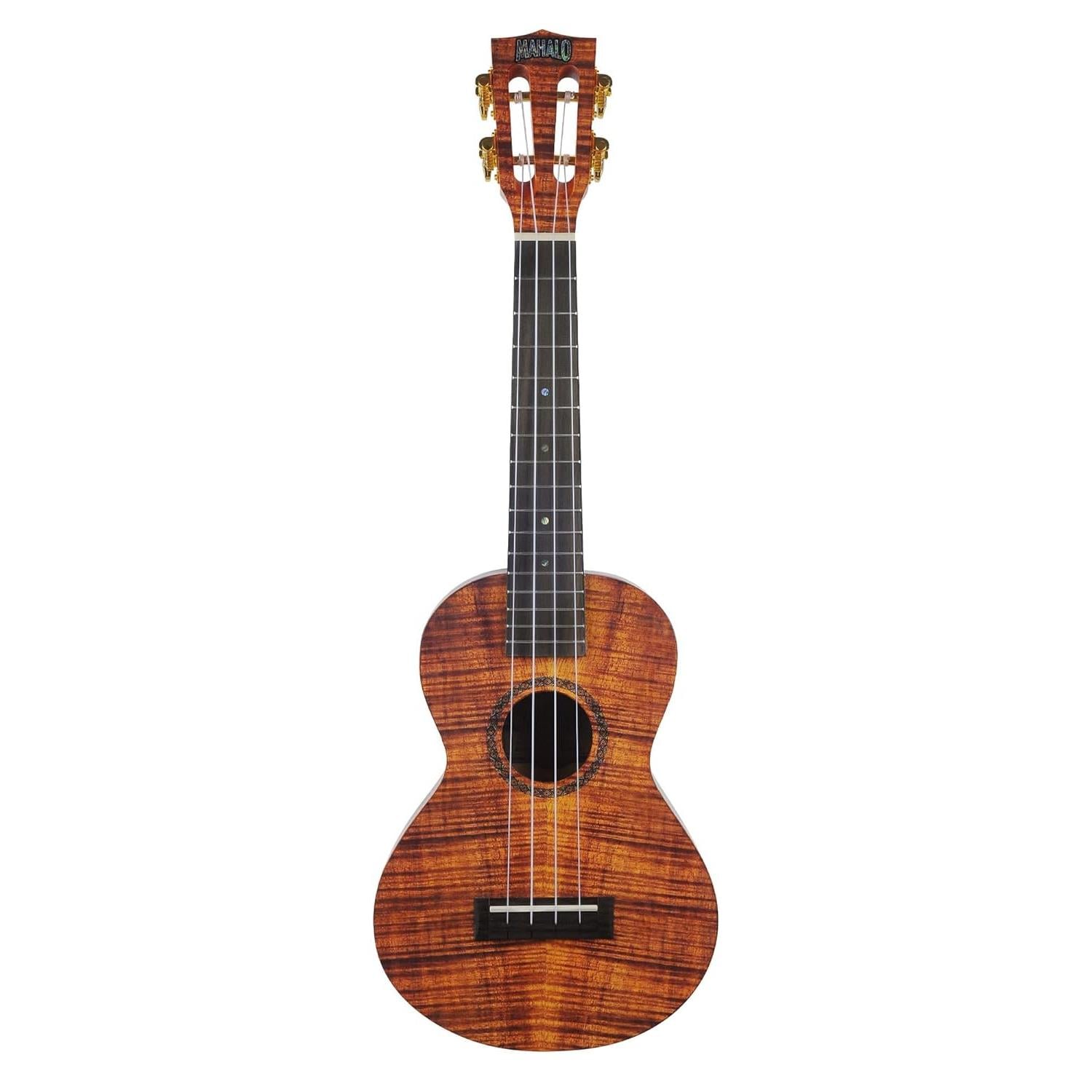 Mahalo MA2KA Artist Elite Series Concert Ukulele (Flame Koa)
