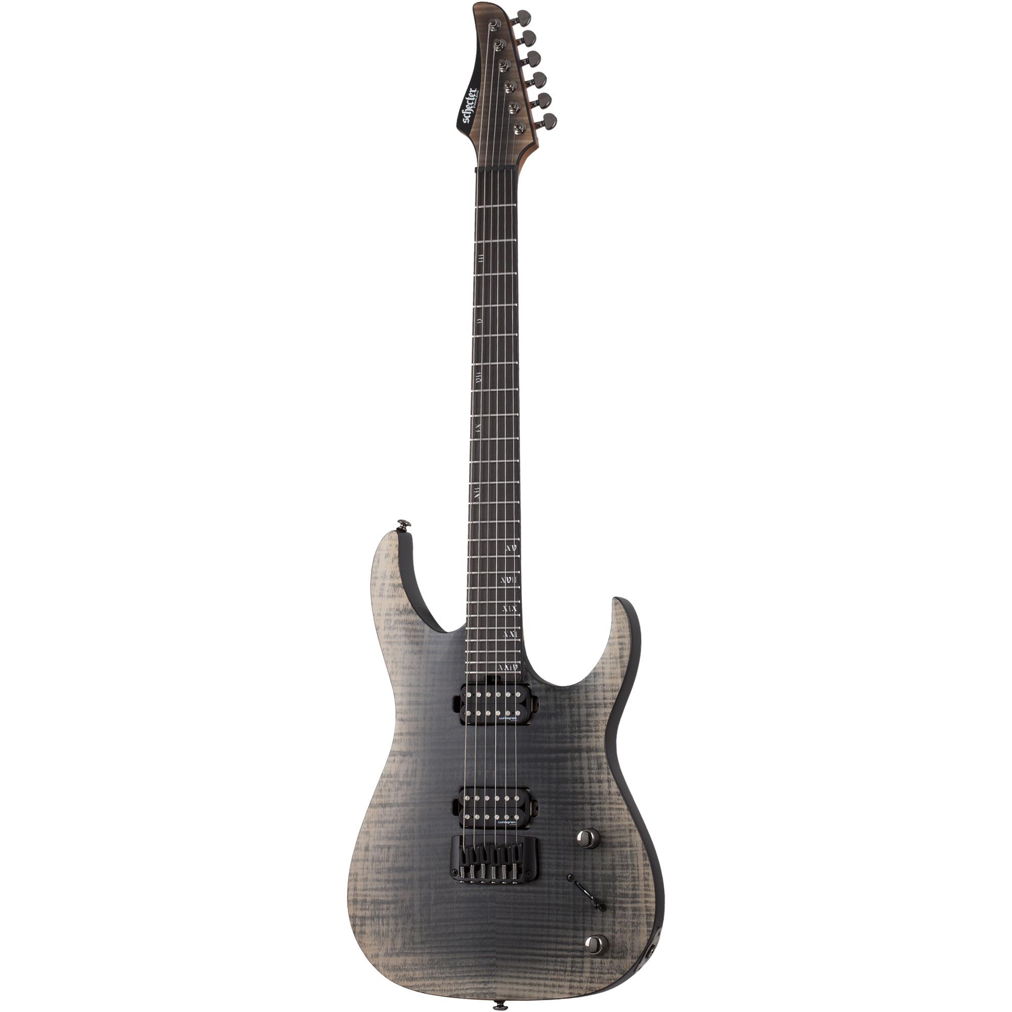 Schecter Banshee Mach-6 Elektro Gitar (Fallout Burst)