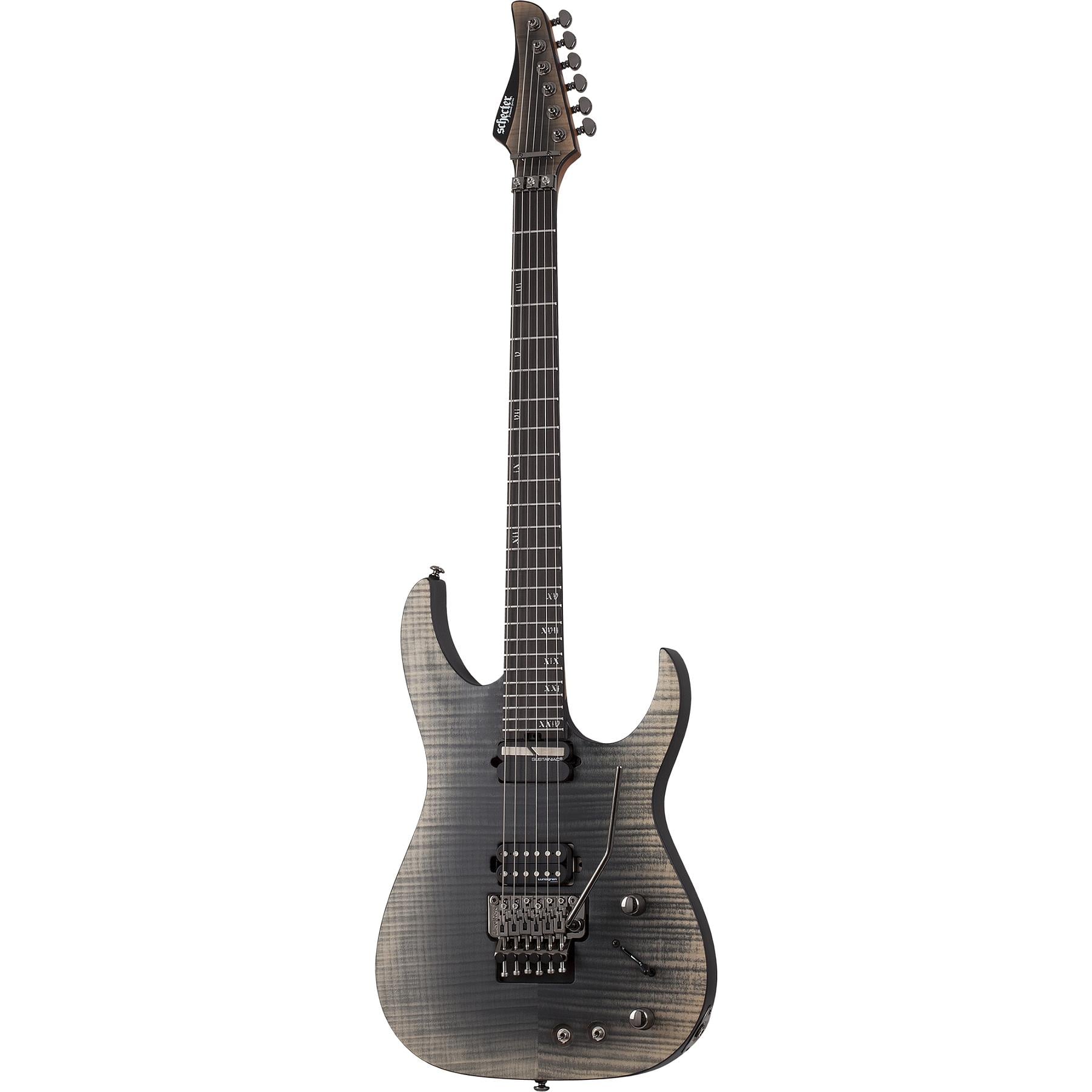 Schecter Banshee Mach-6 FR S Elektro Gitar (Fallout Burst)