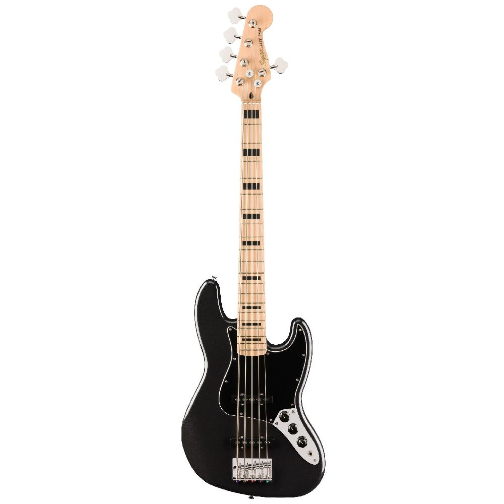 Squier Affinity Active Jazz Bass V Akçaağaç Klavye BPG Black Metallic Bas Gitar