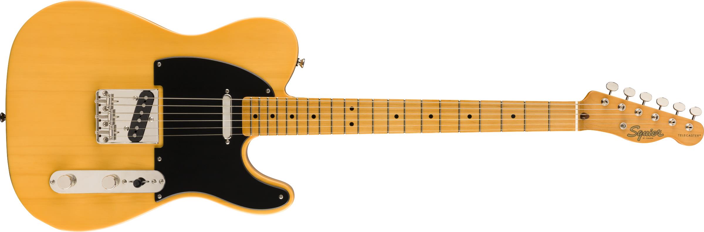 Squier Classic Vibe 50s Telecaster Akçaağaç Klavye Butterscotch Blonde Elektro Gitar