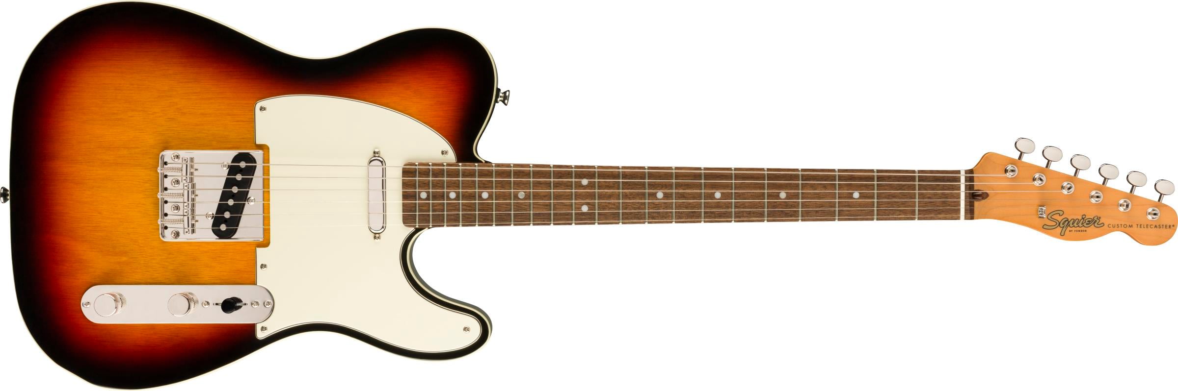 Squier Classic Vibe 60s Custom Telecaster Laurel Klavye 3-Color Sunburst Elektro Gitar