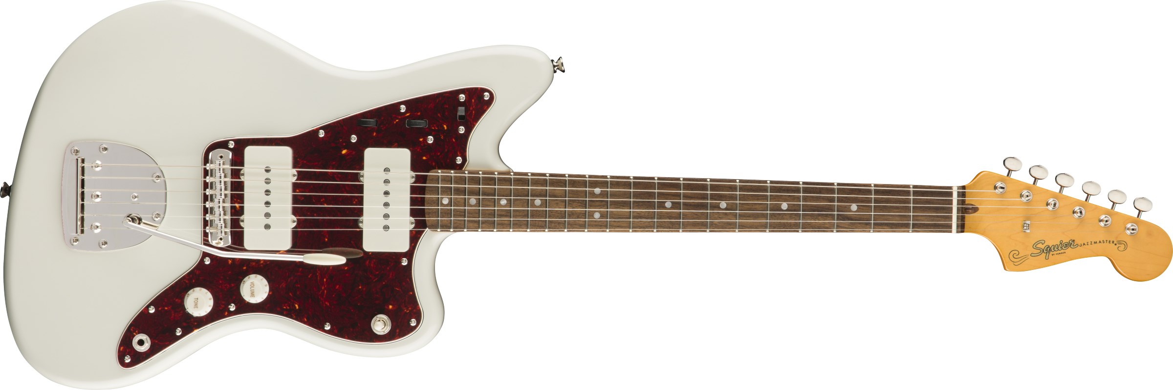 Squier Classic Vibe 60s Jazzmaster Laurel Klavye Olympic White Elektro Gitar