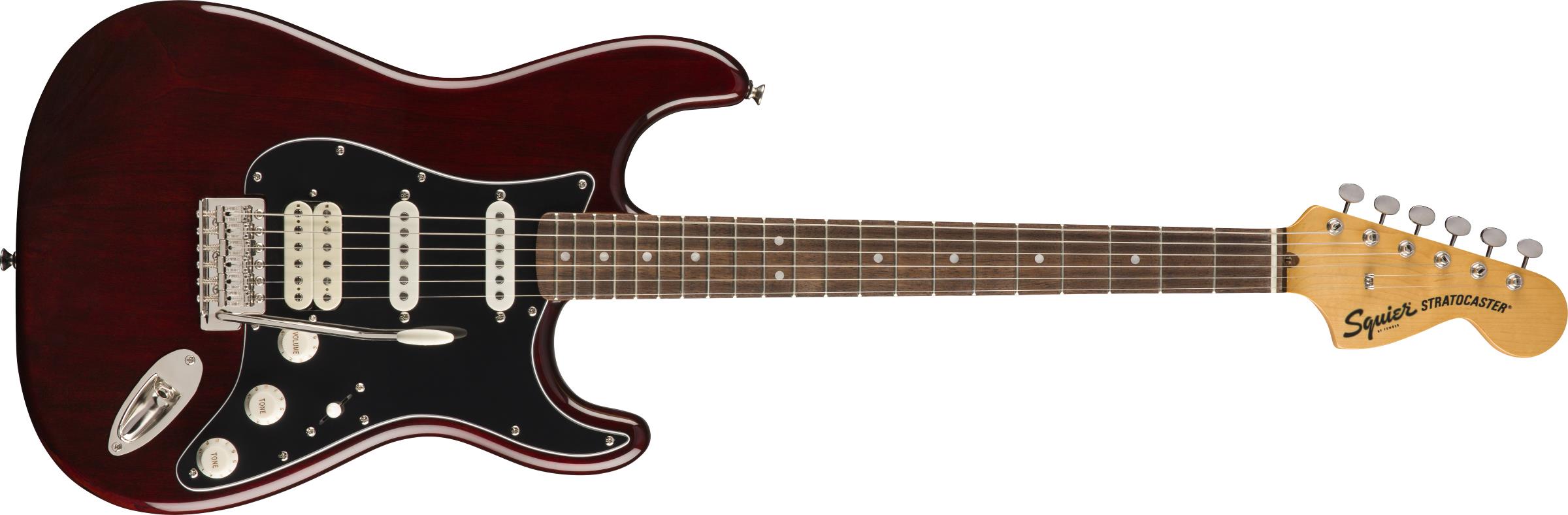 Squier Classic Vibe 70s Stratocaster HSS Laurel Klavye Walnut Elektro Gitar