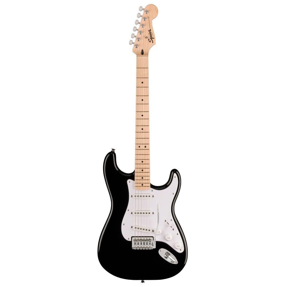 Squier Sonic Stratocaster Akçaağaç Klavye WPG Black Elektro Gitar