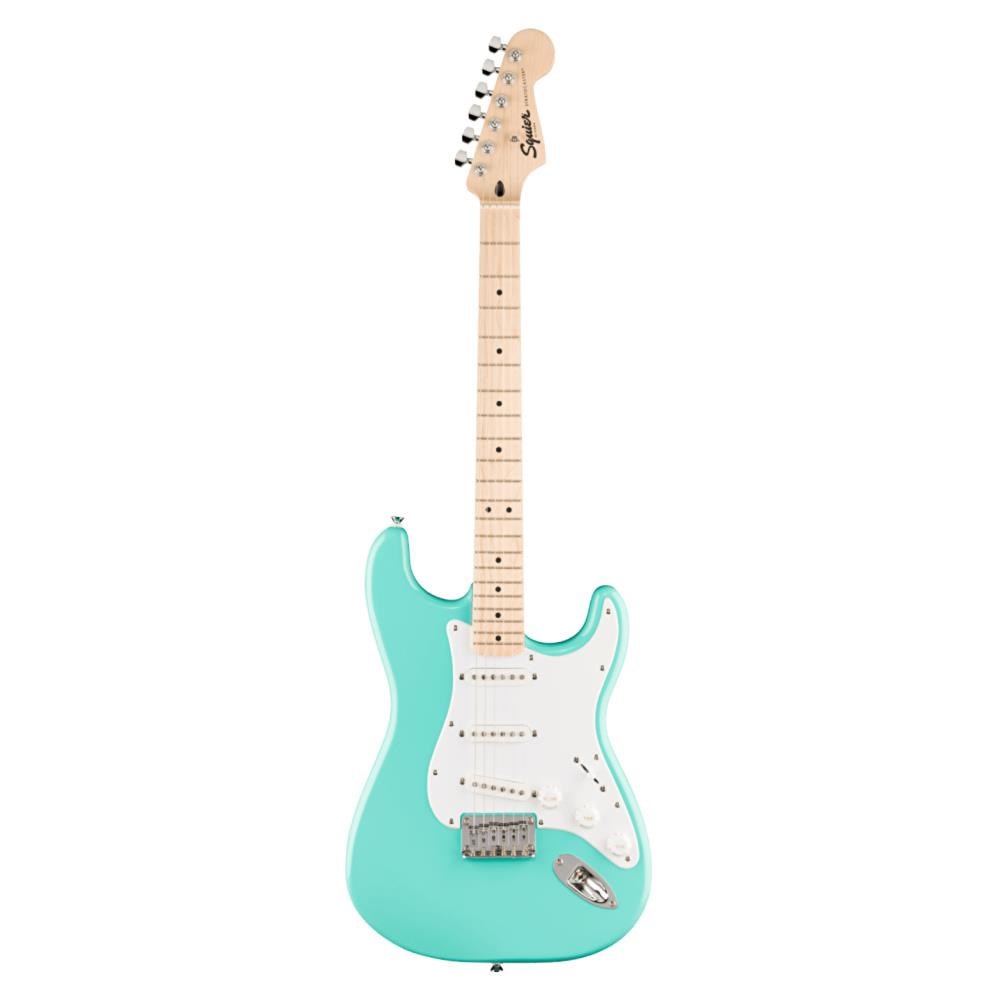 Squier Sonic Stratocaster Hard Tail Akçaağaç Klavye WPG Sea Foam Green Elektro Gitar