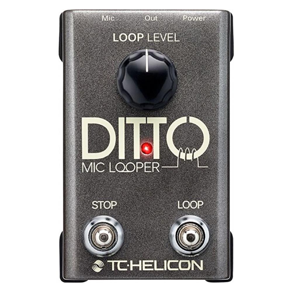 TC Helicon Ditto Mic Looper Vokal Efekt Pedalı