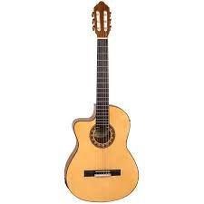 VALENCIA VC304CEL ELEKTRO KLASİK GİTAR SOLAK, CUTAWAY, 4/4, NATUREL