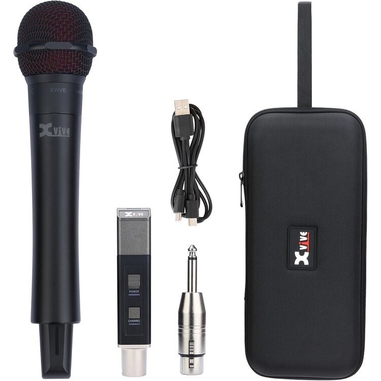 Xvive Audio M5 Kablosuz El Mikrofonu Sistemi (5.8 GHz)