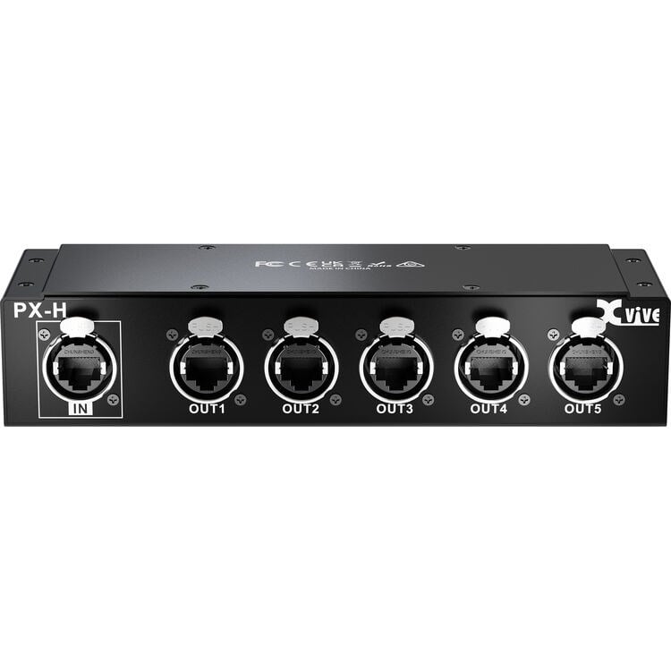 Xvive PX-H Breakout Box – 5 PX-A Bağlantı Dağıtım Ünitesi