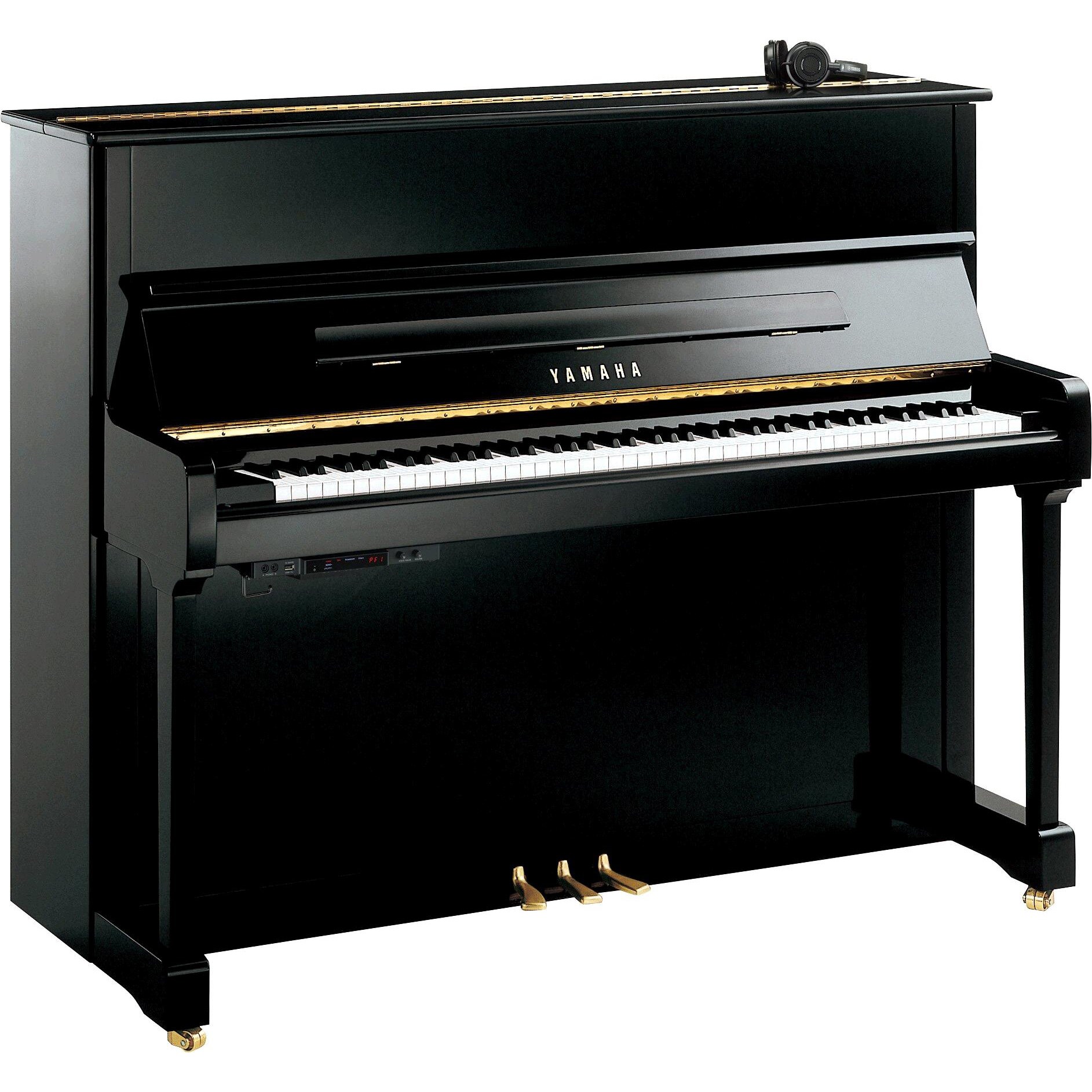 Yamaha P121 SH3 PE Silent Piyano (Parlak Siyah)