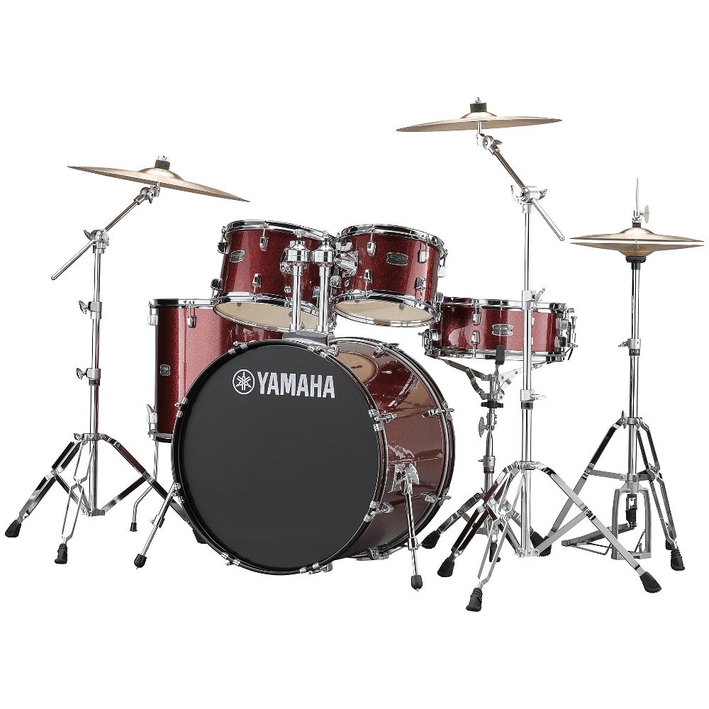 Yamaha Rydeen 20'' Aksamlar Dahil Davul Seti (Burgundy Glitter)