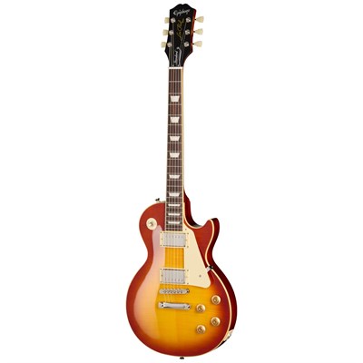 Epiphone Inspired by Gibson Les Paul Standard '50s Figured Elektro Gitar (Washed Cherry Sunburst)