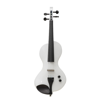 Kinglos CWDS-W1311 White Carbon Fiber 4/4 Elektro Keman
