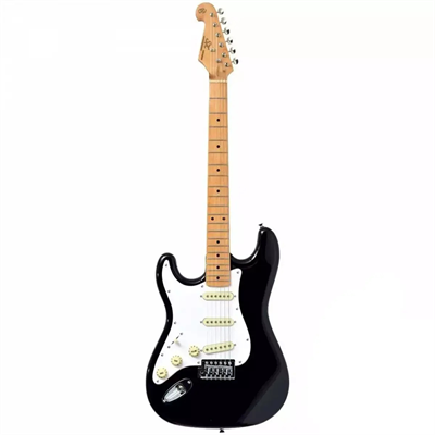 SX SST57+ 3/4 Solak Elektro Gitar (Siyah)