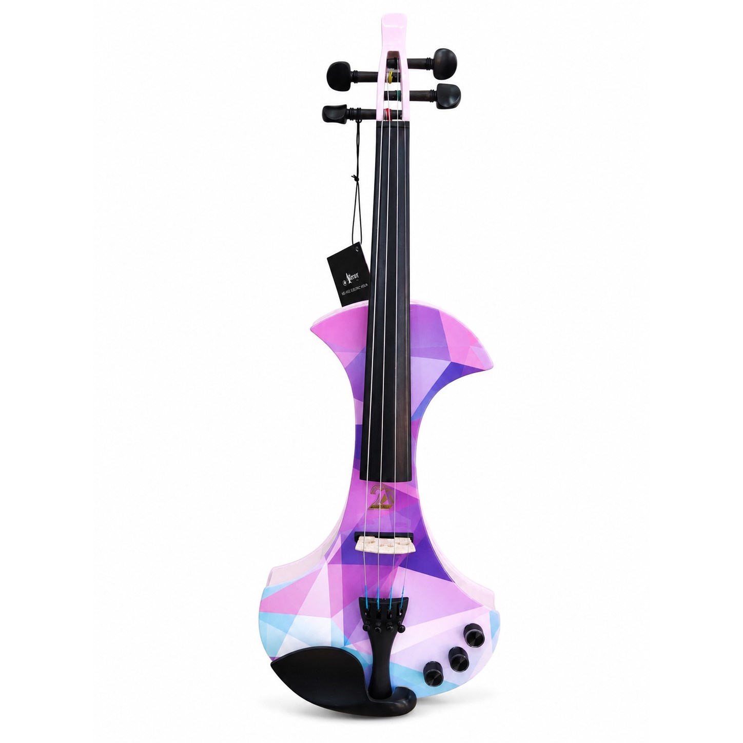 Aileen AV-D501-CP 4/4 Elektro Keman (Crystal Purple)