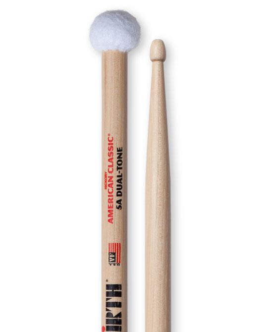 BAGET (ÇİFT) 5A DUAL-TONE, HICKORY, 0.565