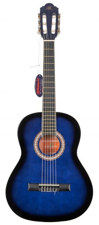 BARCELONA LC 3600 BB / 3/4 Junior Blue Black Sunburst Klasik Gitar