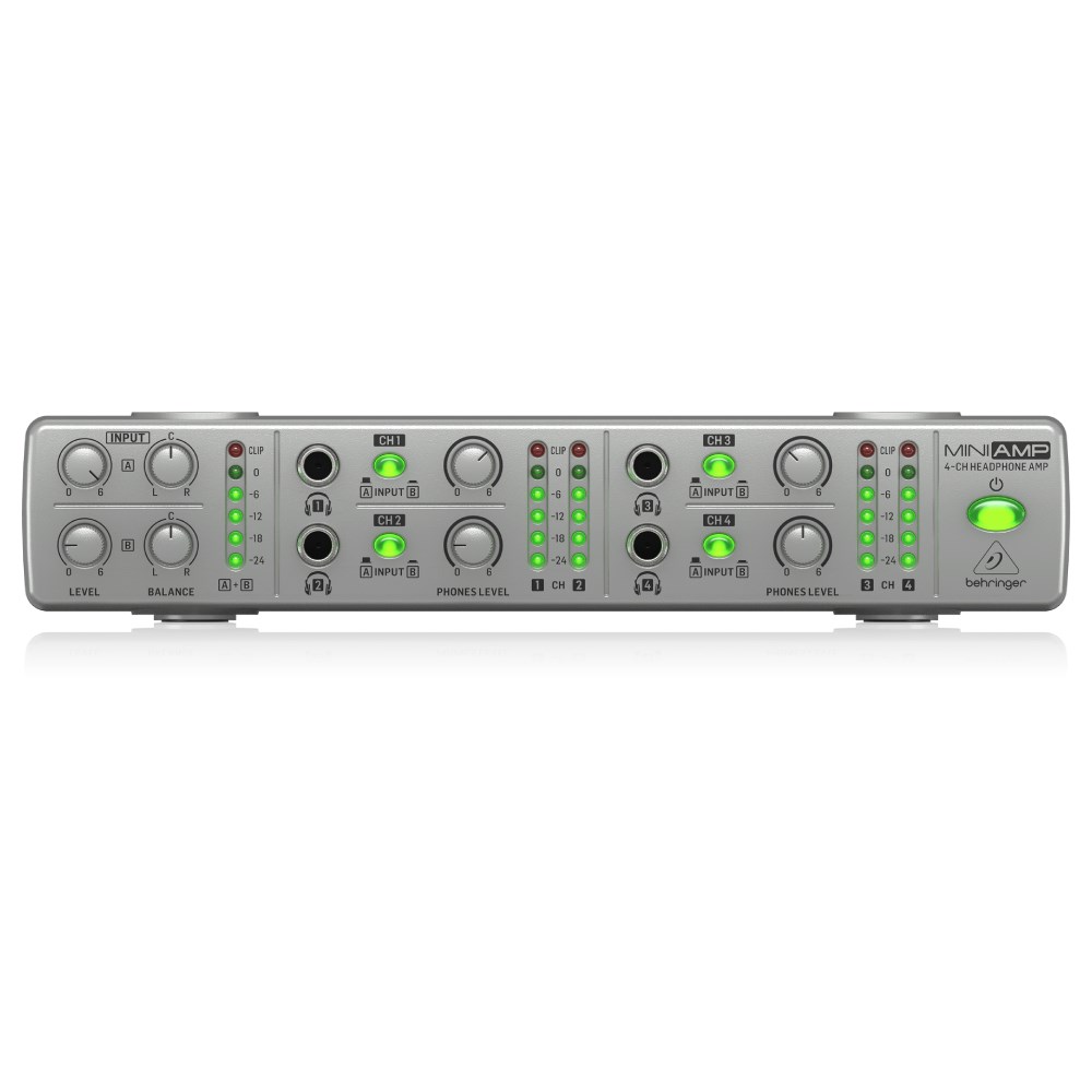 BEHRINGER AMP800 V2 4 Kanal Stereo Kulaklık Amfisi