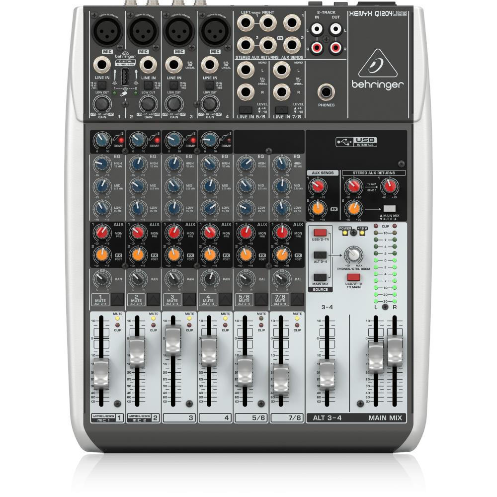 BEHRINGER XENYX Q1204USB / Analog Mixer