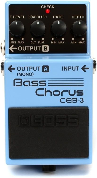 BOSS CEB-3 Bass Chorus Kompakt Efekt Pedalı