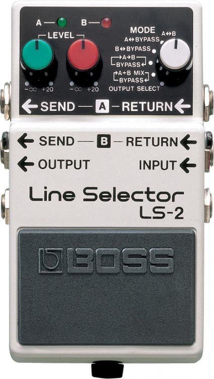 Boss LS-2 Line Selector Compact Pedalı