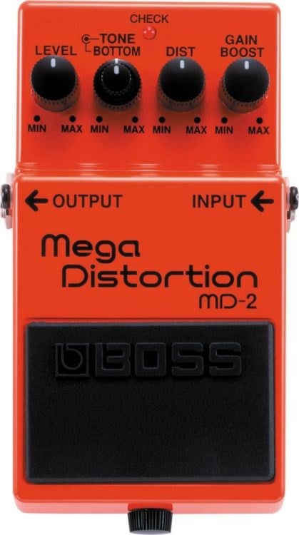 BOSS MD-2 Mega Distortion Kompakt Efekt Pedalı