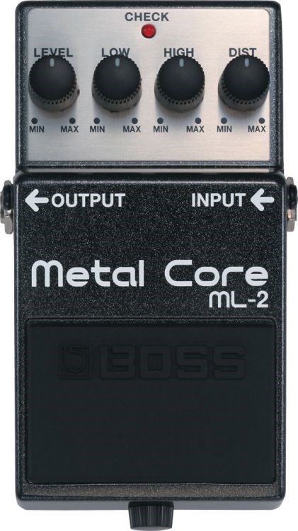 BOSS ML-2 Metal Core Distortion Kompakt Efekt Pedalı