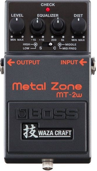 BOSS MT-2W Waza Metal Zone Distortion Pedalı