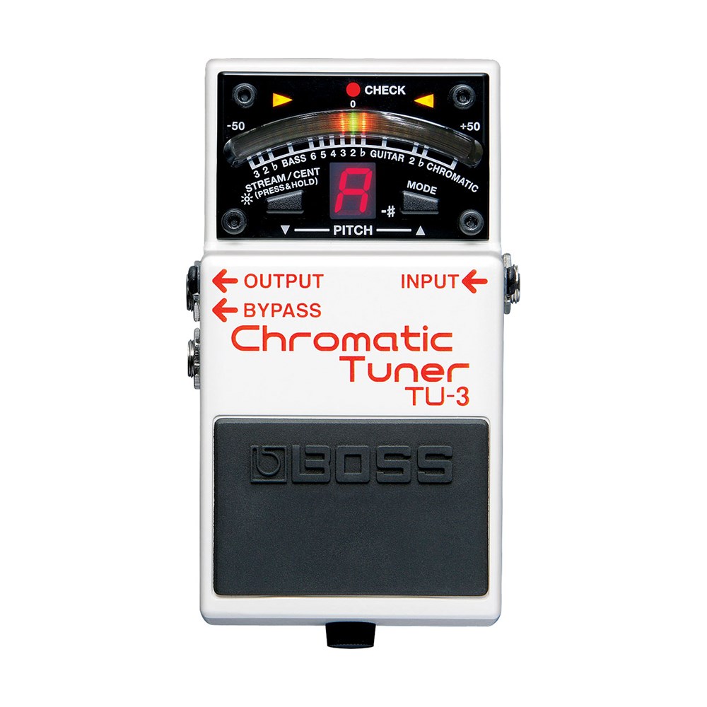 BOSS TU-3 Chromatic Tuner Elektro Gitar - Bas Gitar