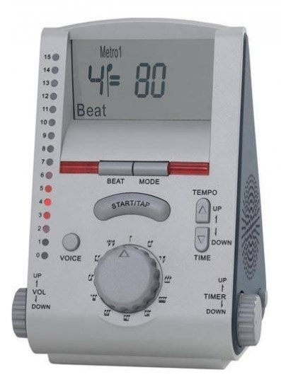 CHERUB WSM260G PİYANO İÇİN DİJİTAL METRONOM, GRİ