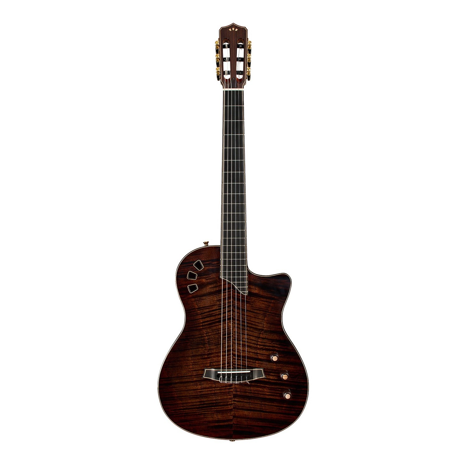 Cordoba Stage Artist Thinbody Elektro Klasik Gitar (Habano Burst)