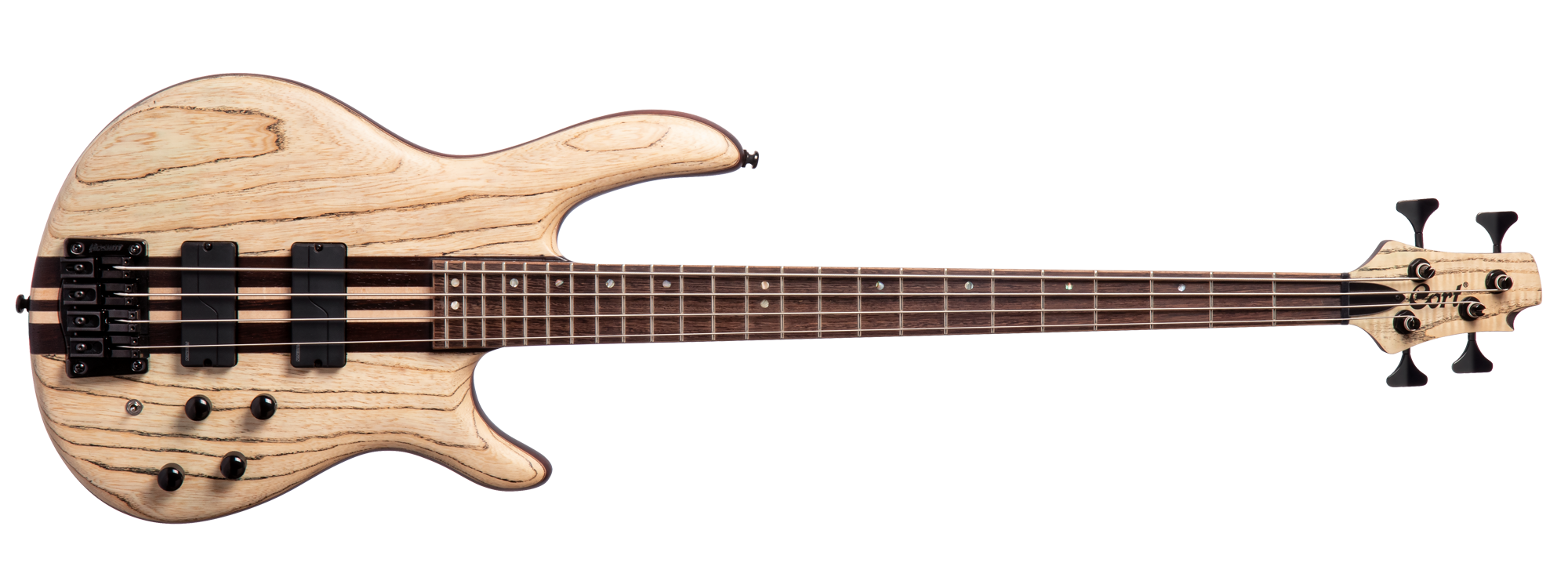CORT A4 ULTRA ASH ENB BASS GİTAR ,ÇANTALI, 4 TELLİ