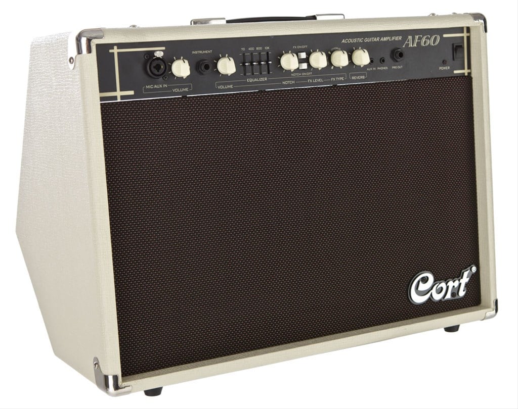 CORT AF60 AKUSTİK GİTAR VE SAZ AMFİSİ, 60W
