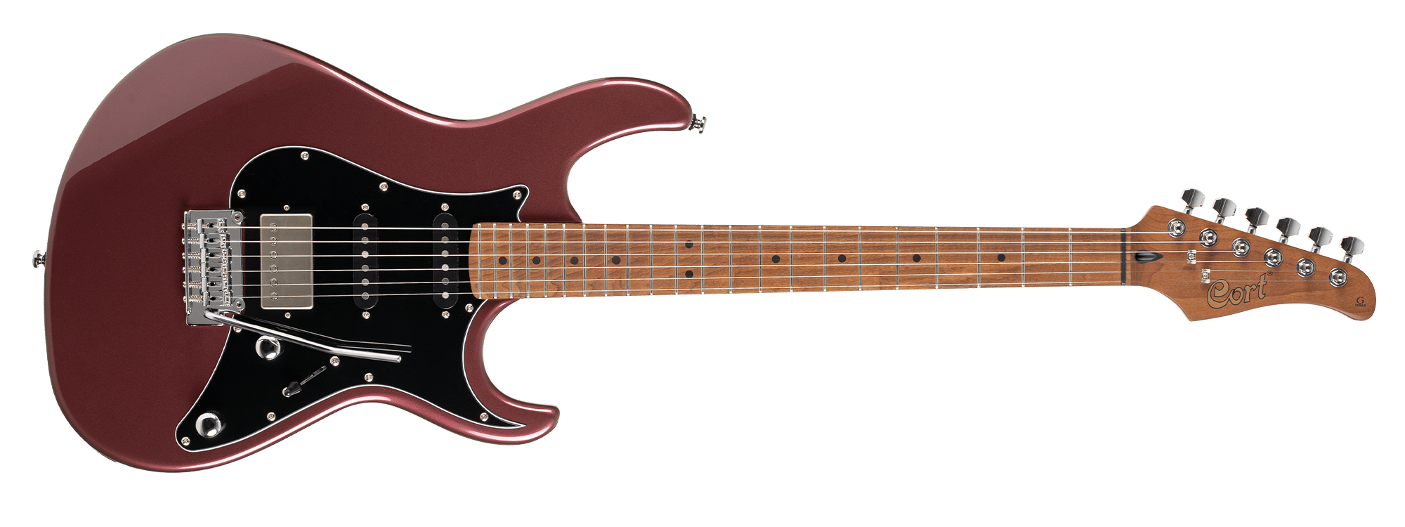 CORT G250SEVVB ELEKTRO GİTAR, BORDO, (S-S-H)