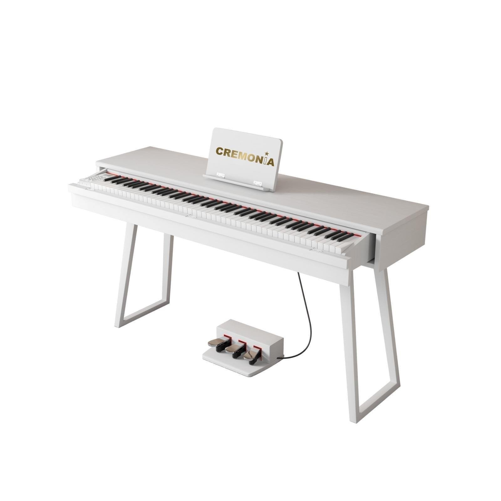 DİJİTAL PİYANO BEYAZ, 88 TUŞ, HAMMER ACTION