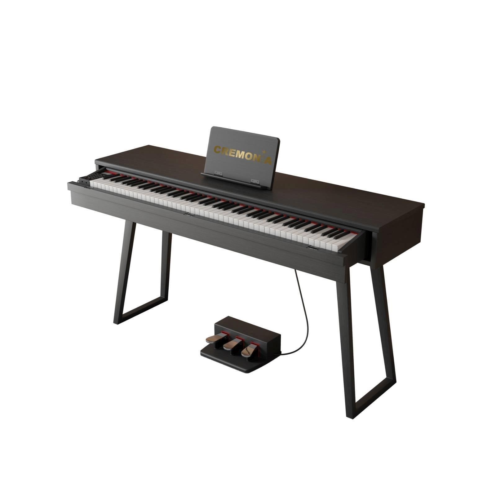 DİJİTAL PİYANO SİYAH, 88 TUŞ, HAMMER ACTION