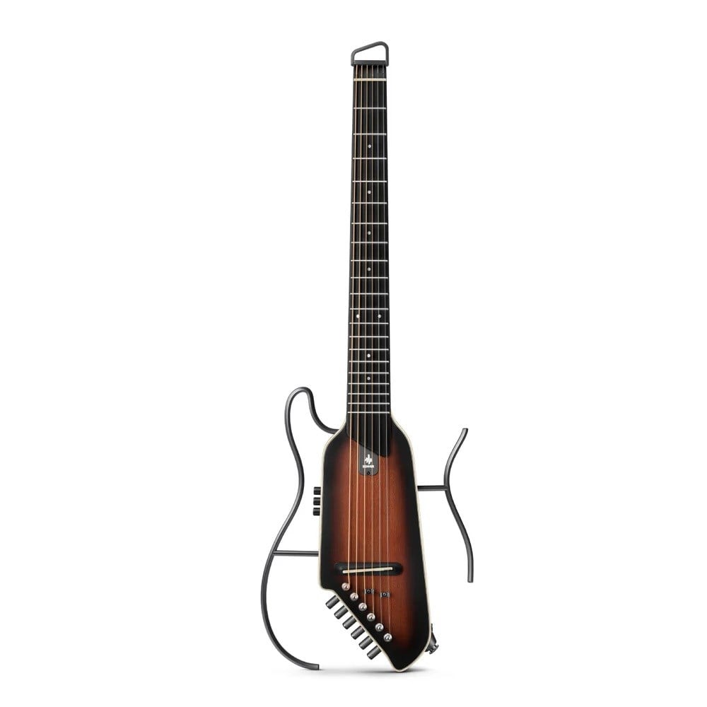 Donner HUSH I EVO2 Travel Gitar (Sunburst)