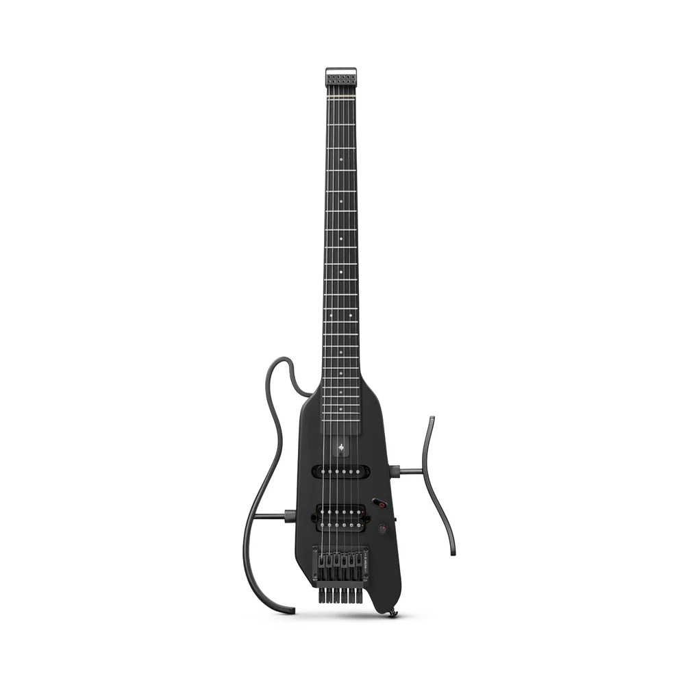 Donner Hush-X Headless Traveller Elektro Gitar (Siyah)