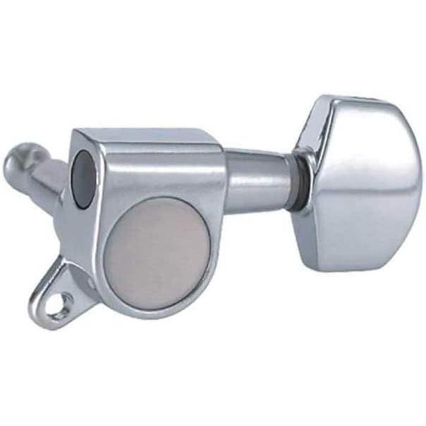 Dr.Parts EMH7002 Tek Sıra Sağ Dizilim Elektro Gitar Burgu Takımı (Krom)