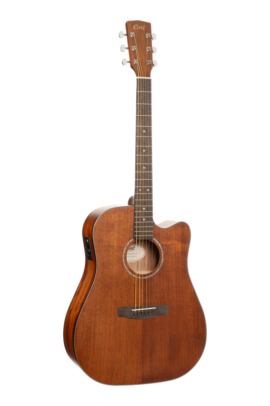 ELEKTRO AKUSTİK GİTAR, CUTAWAY,OPEN PORE, MASİF